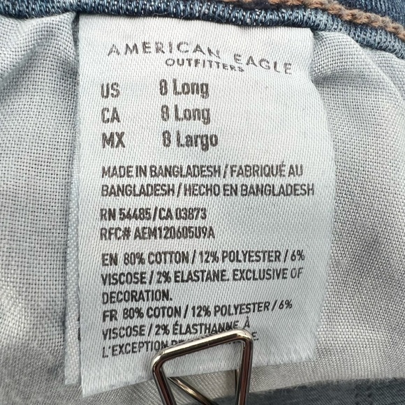 American Eagle Outfitters Super High Rise Jeggings Size 8 Long Women’s - Picture 4 of 6